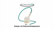 Sujetar el PeniMaster<sup>®</sup>PRO al pene con el sistema de colocación de tubo flexible